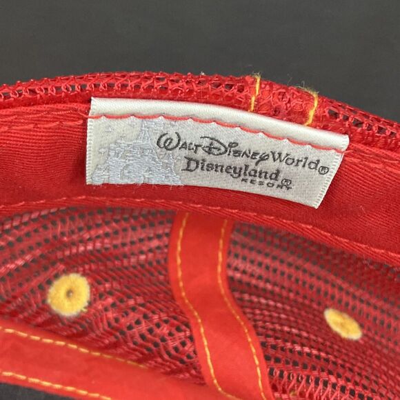 Disneyland Resort-Mickey Mouse-Rock Legend-Graphic Edge-Red/Black-Adult Snapback - Picture 12 of 12